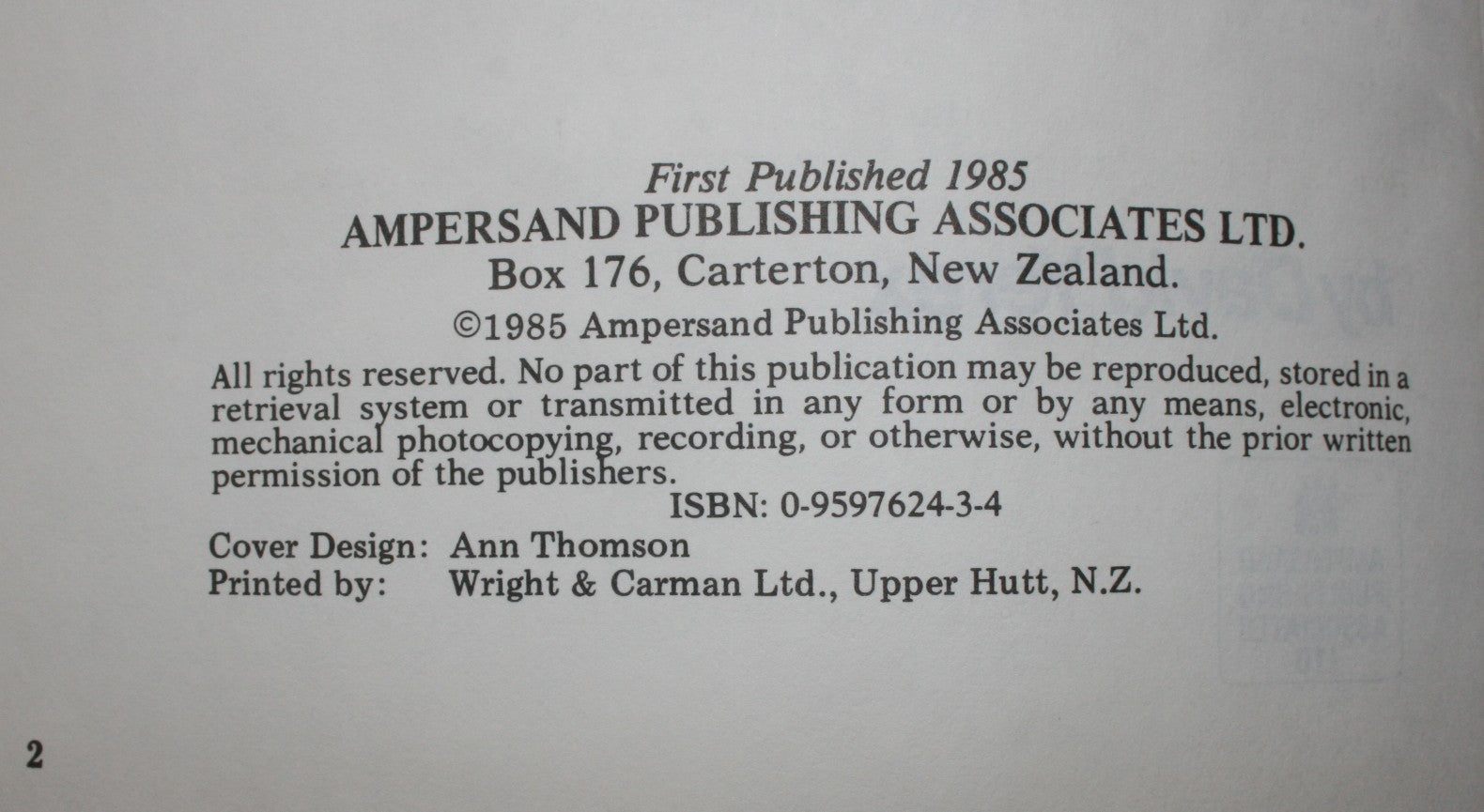 Yerex of TACA: A Kiwi Conquistador. SIGNED HARDBACK by David Yerex