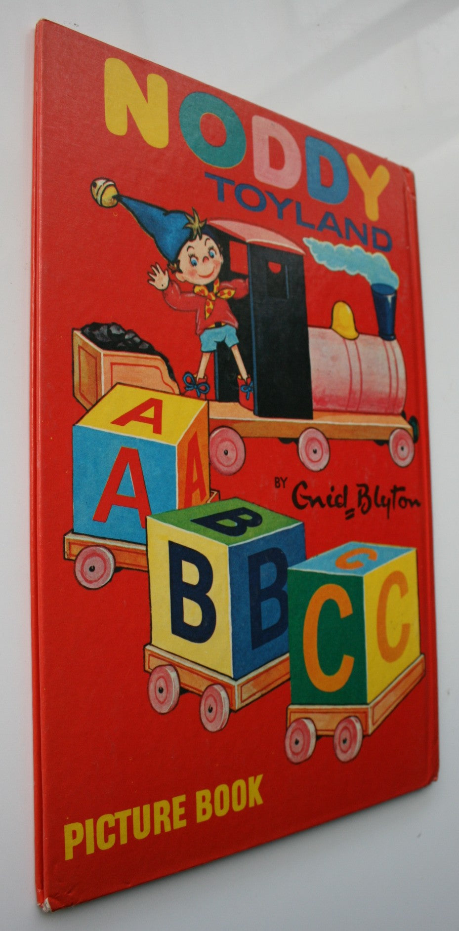 Three Vintage Noddy Picture Books. Noddy and His Passengers, Noddy ABC Toyland, Noddy and the Noah's Ark Adventure, Noddy's Toyland Friends, Noddy and His Car