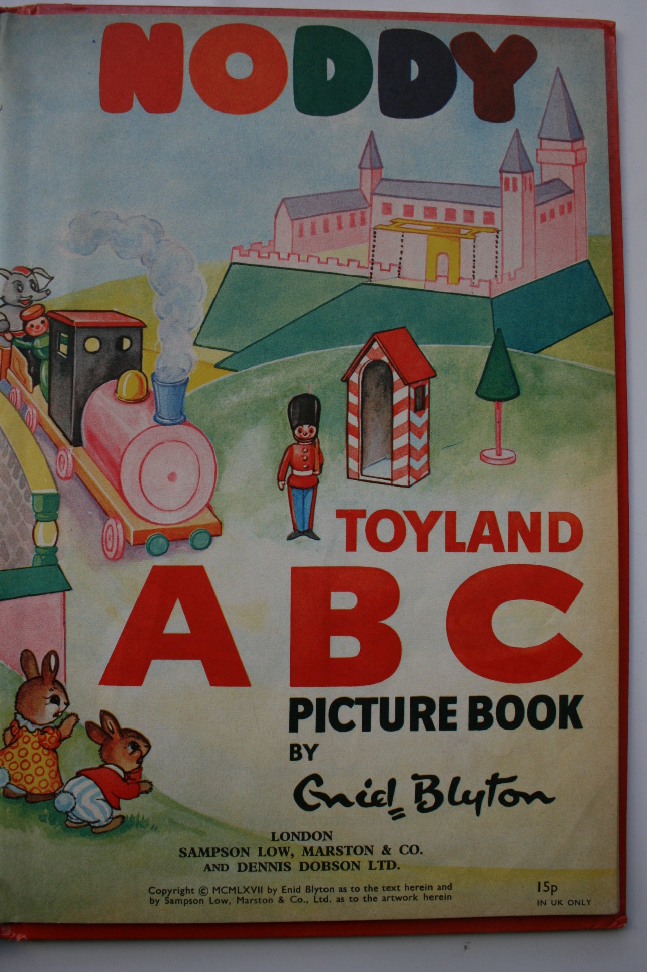 Three Vintage Noddy Picture Books. Noddy and His Passengers, Noddy ABC Toyland, Noddy and the Noah's Ark Adventure, Noddy's Toyland Friends, Noddy and His Car
