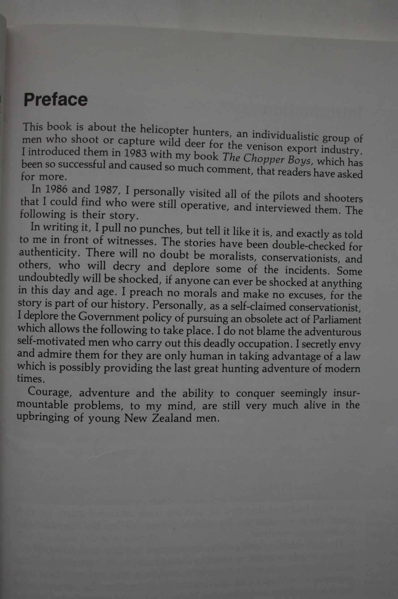 The Helicopter Hunters by Rex Forrester. 1987, first Edition. SCARCE.