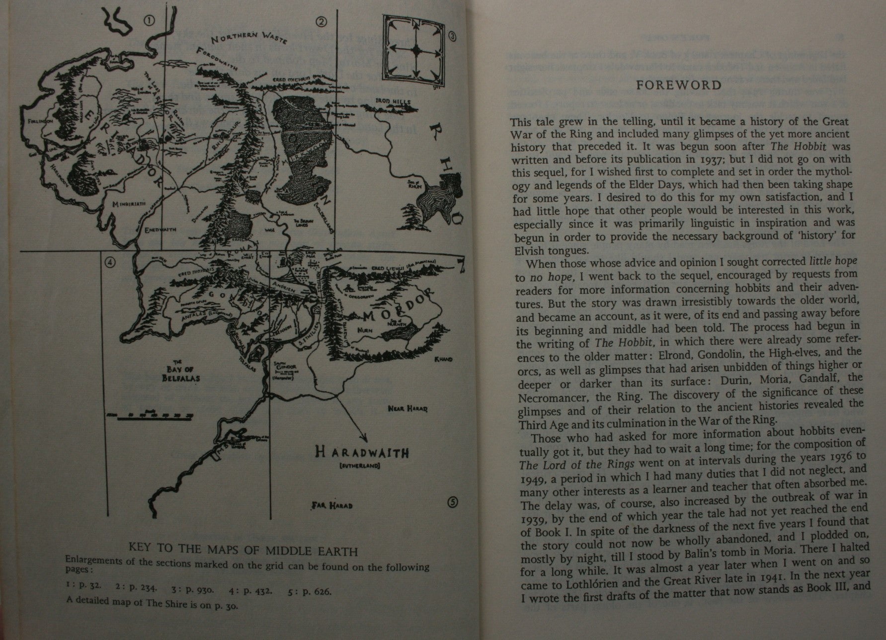 The Lord of the Rings. FIRST EDITION 1968. By J. R. R. Tolkien.