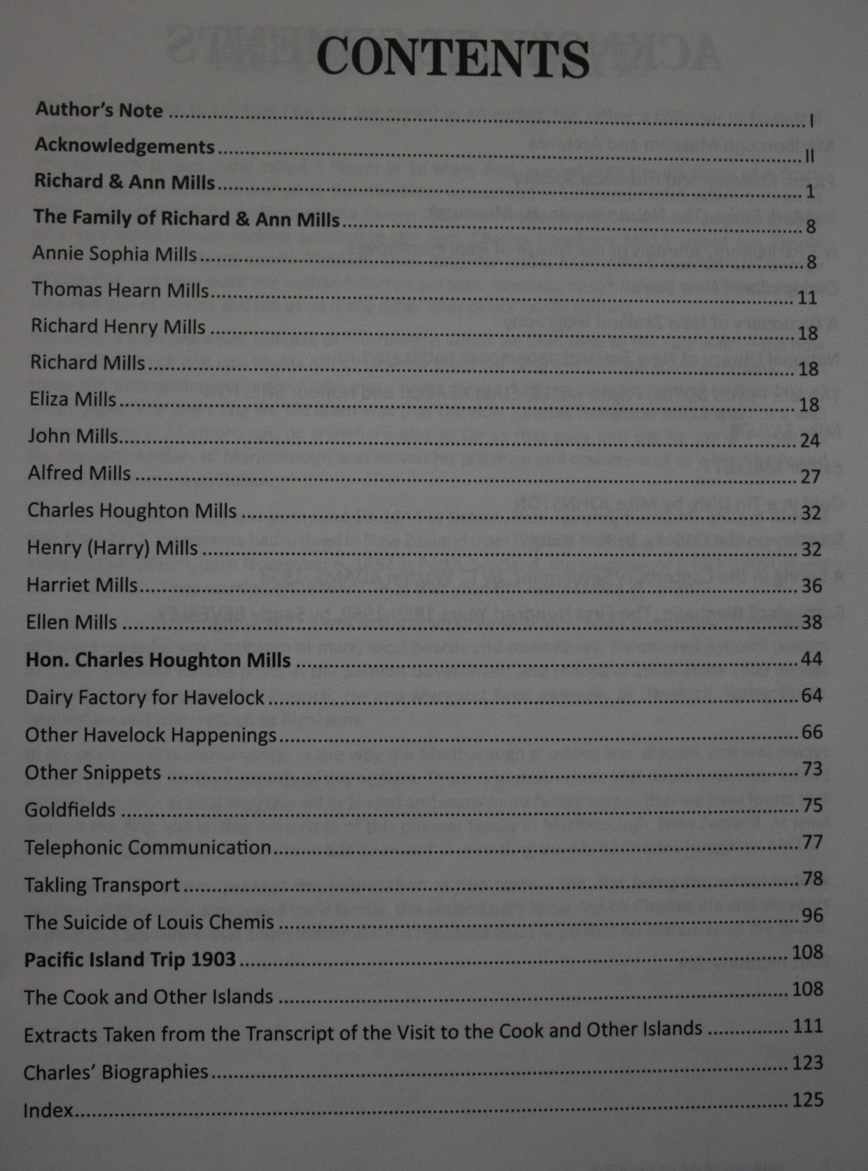 A Finger in So Many Pies: Hon. Charles Houghton Mills, 1844-1923 by Pat Akerblom, Barry Akerblom. VERY RARE.