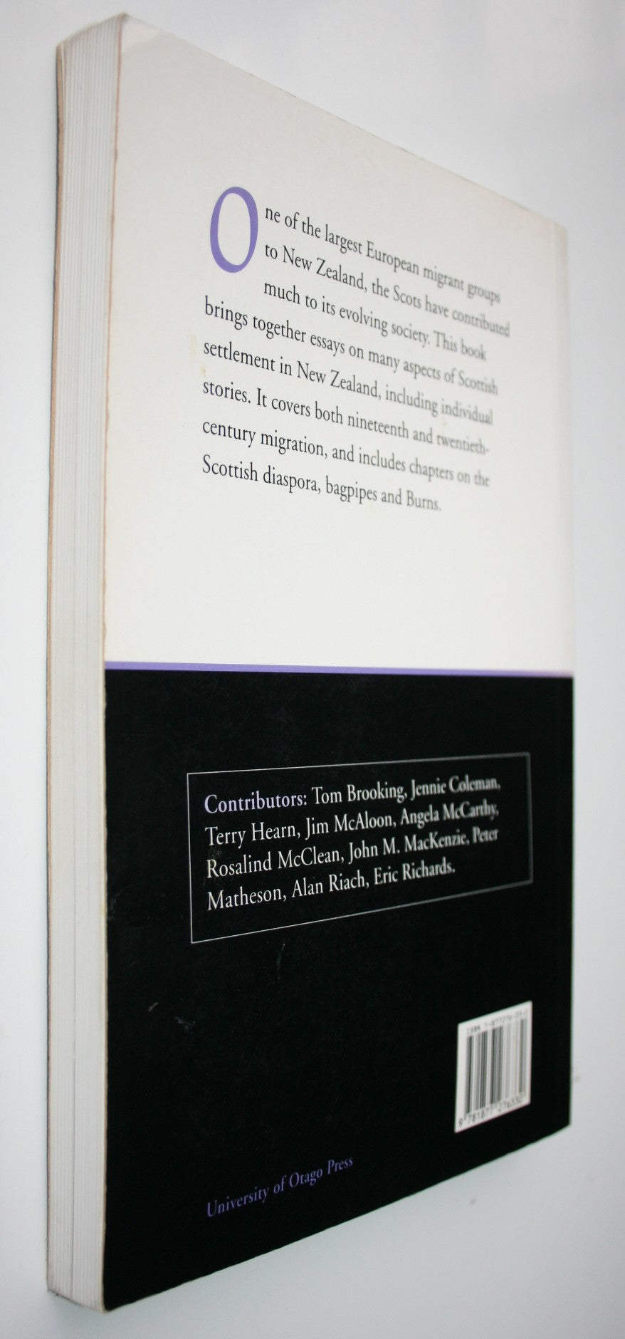 The Heather and the Fern Scottish Migration & New Zealand Settlement By Tom Brooking, Jennie Coleman (Edited by).