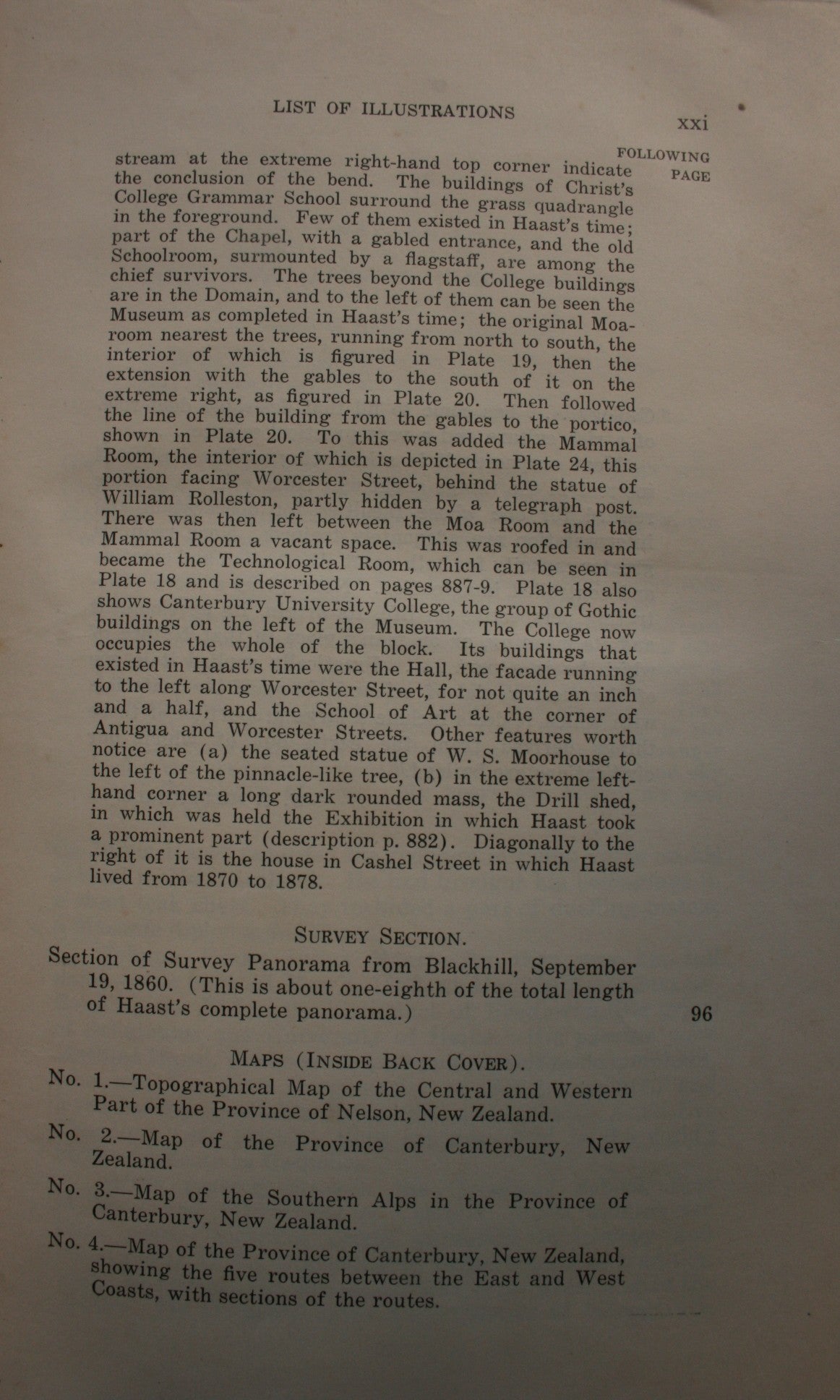The Life and Times of Sir Julius von Haast: Explorer, Geologist, Museum Builder. FIRST EDITION