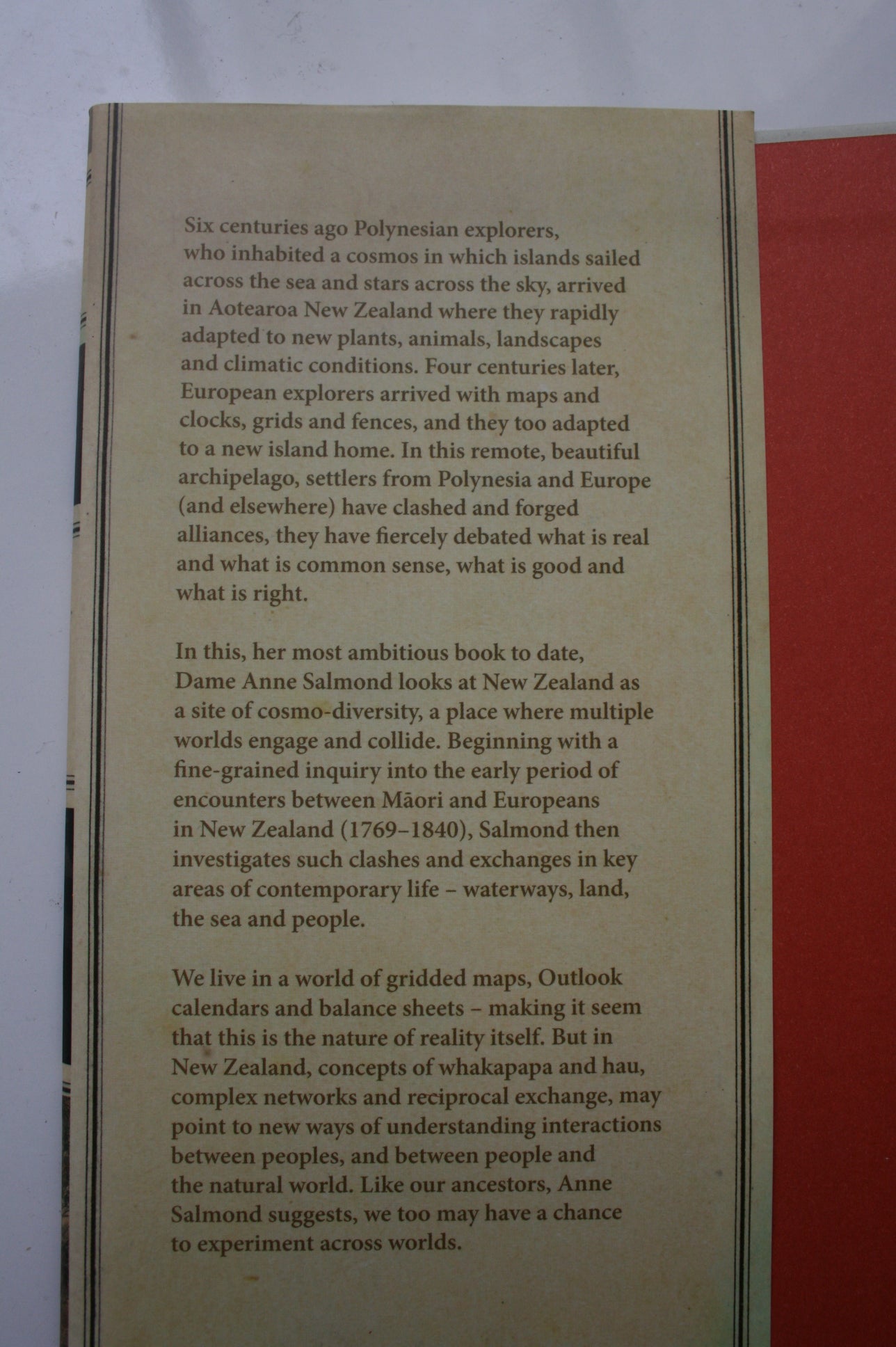 Tears of Rangi: Experiments Across Worlds. FIRST EDITION HARDBACK