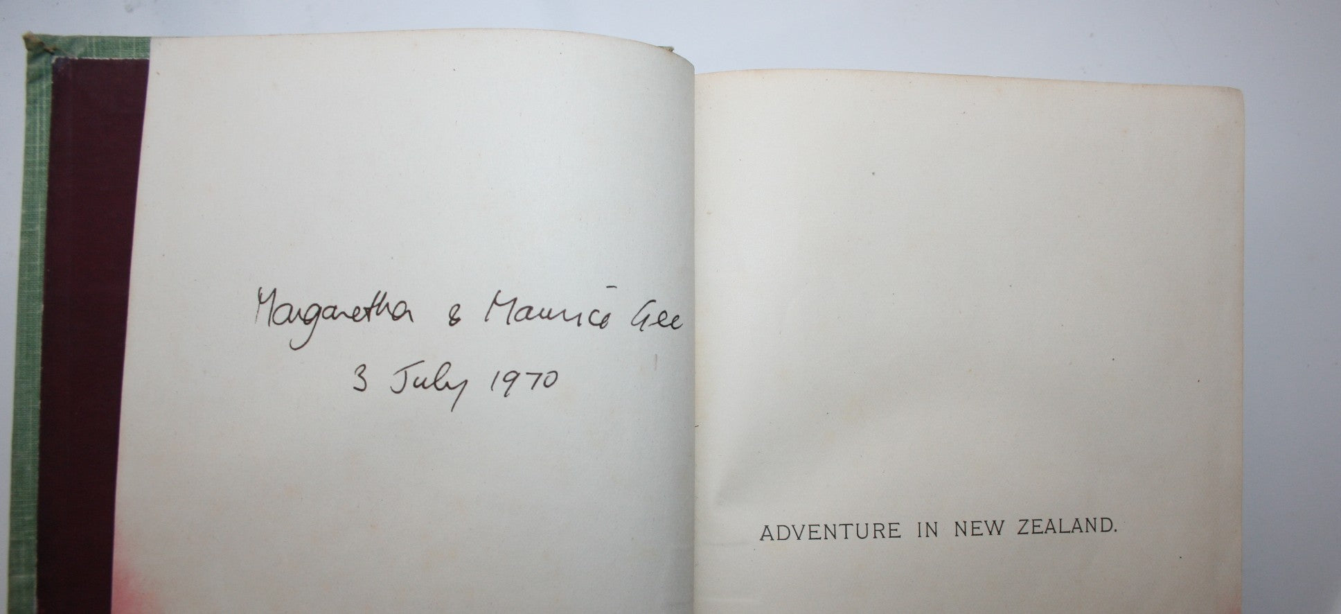 Adventure in New Zealand from 1839 to 1844: with some account of the beginning of the British colonisation of the Islands. (1908)