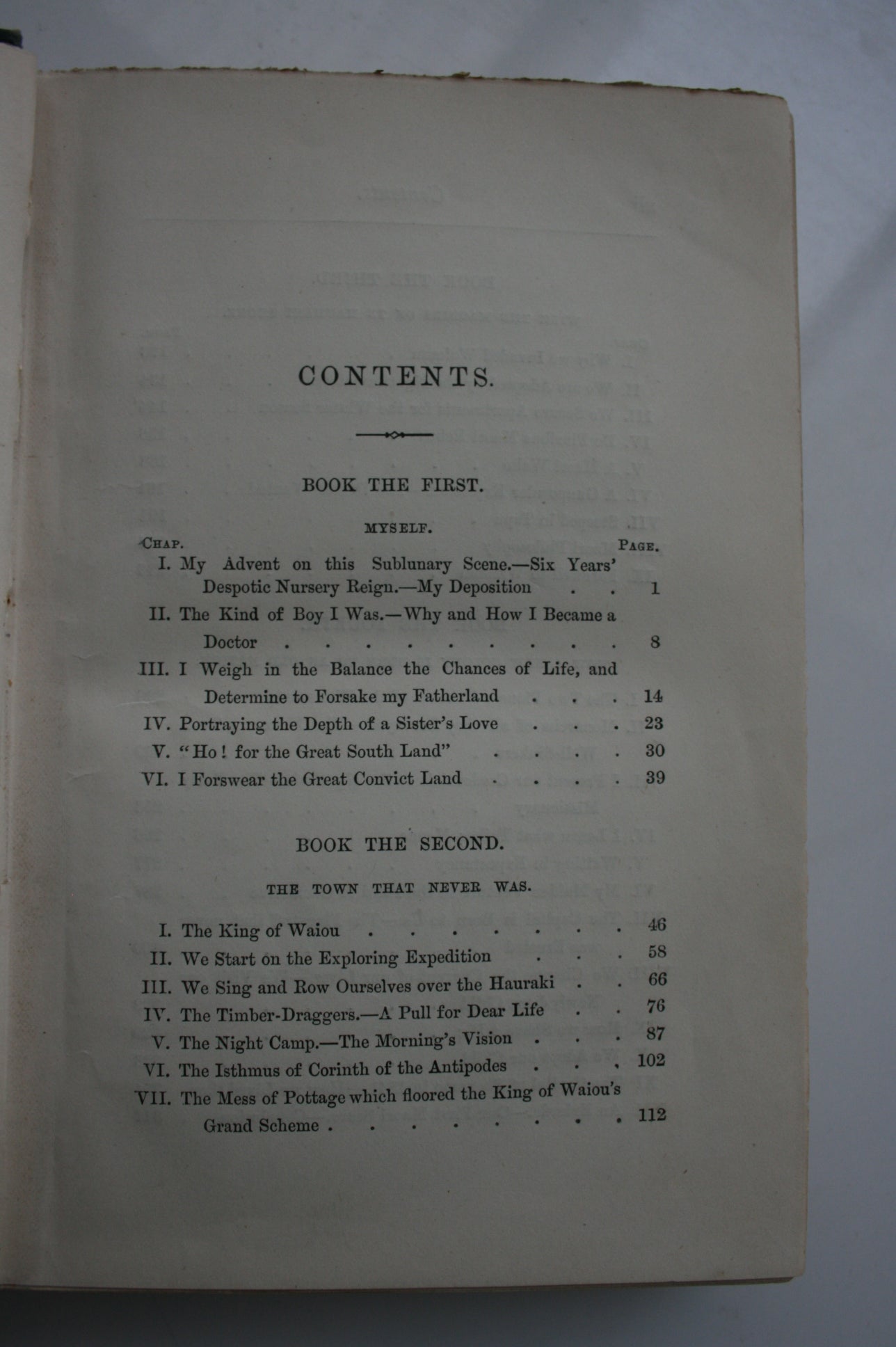 Poenamo Sketches of the Early Days of New Zealand Romance and Reality of Antipodean Life In The Infancy of a New Colony. FIRST EDITION 1881