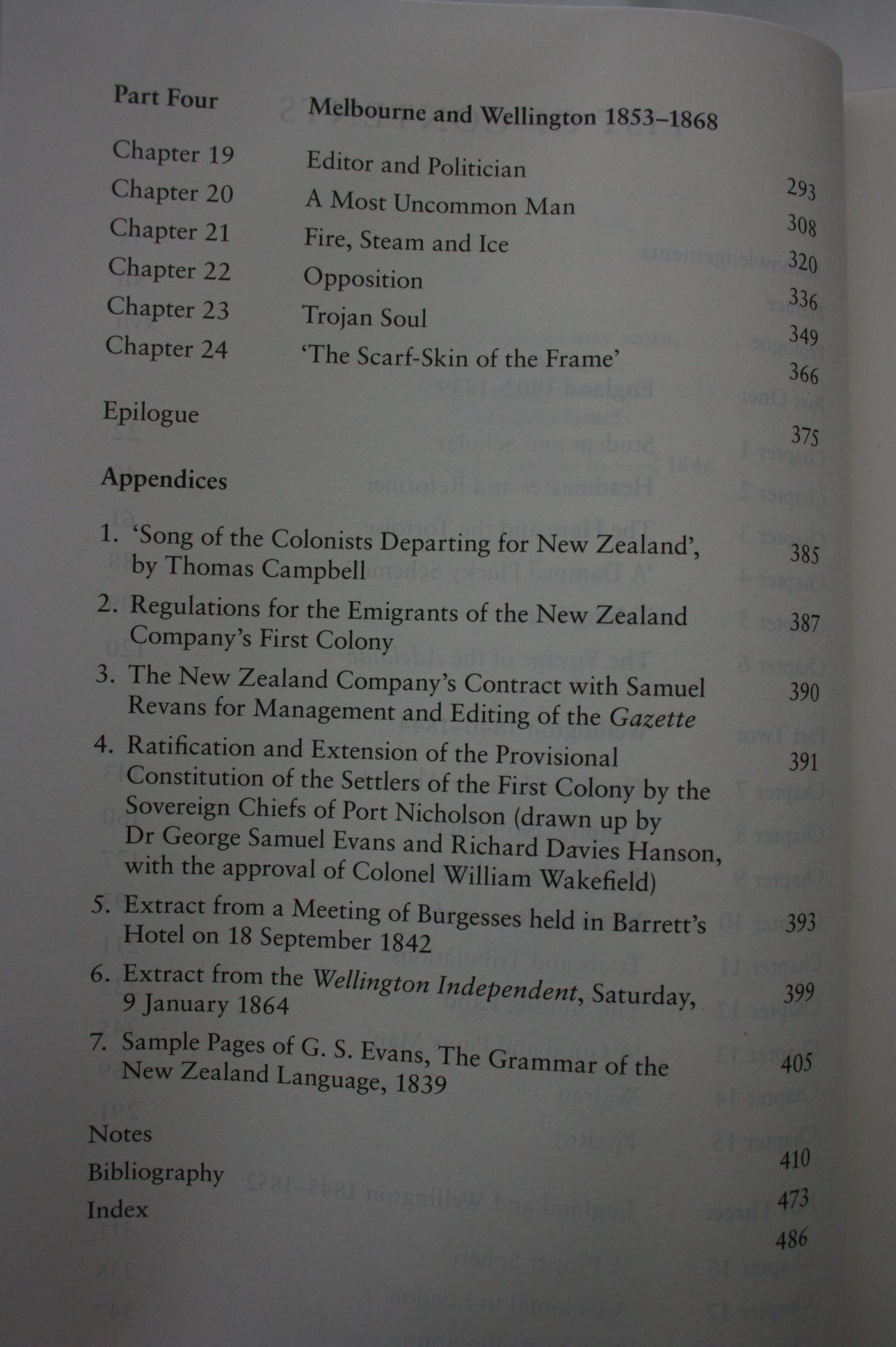 A Blighted Fame: George S. Evans 1802 -1868, A Life. SIGNED inscription TO OWNER by AUTHOR Helen Riddiford.