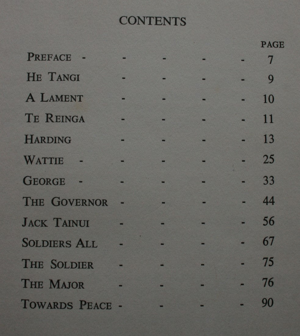 Ma Te Reinga. By Way of Reinga. The Way of the Maori Soldier by H. G. Dyer. VERY SCARCE.