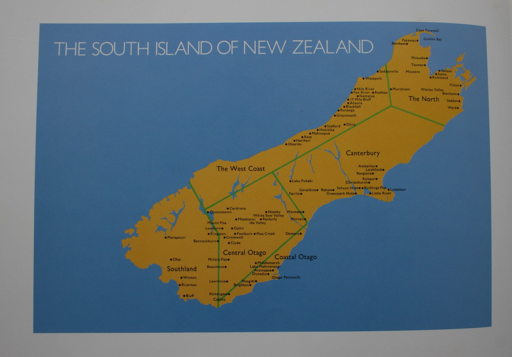 South Island of New Zealand from the Road. By Robin Morrison. FIRST EDITION.