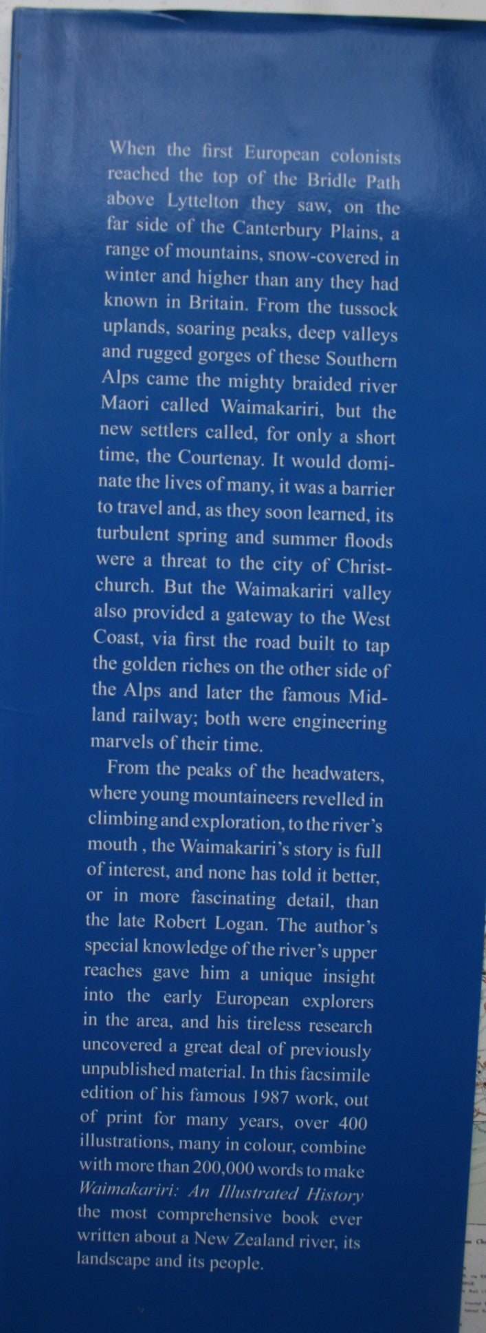 Waimakariri: An Illustrated History By Robert Logan.
