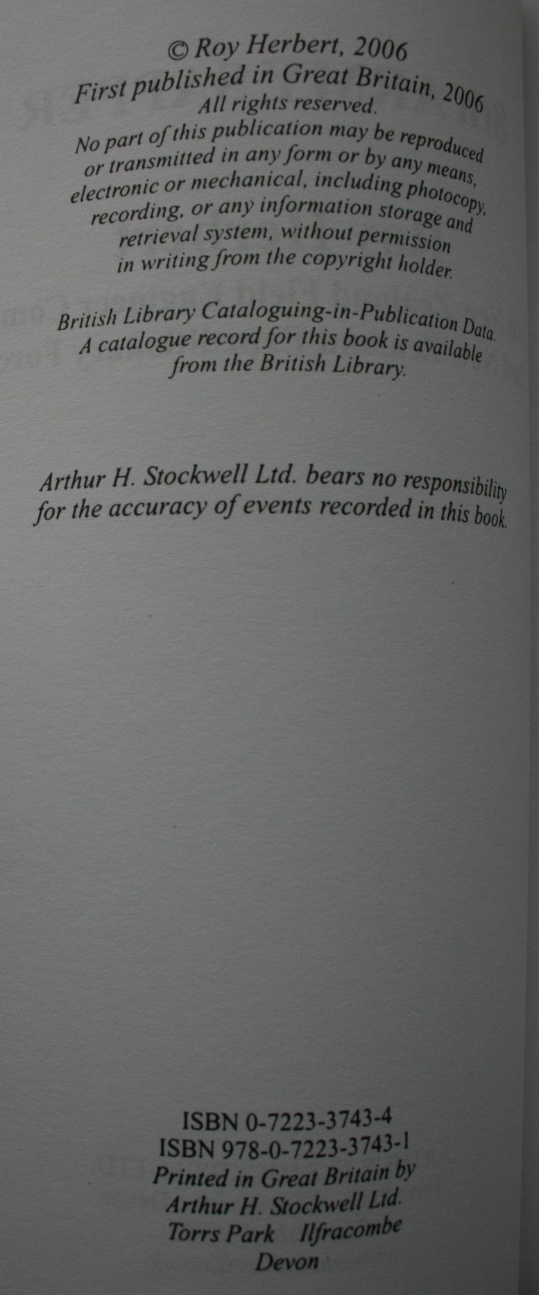 8th Army Sapper By Roy Herbert.