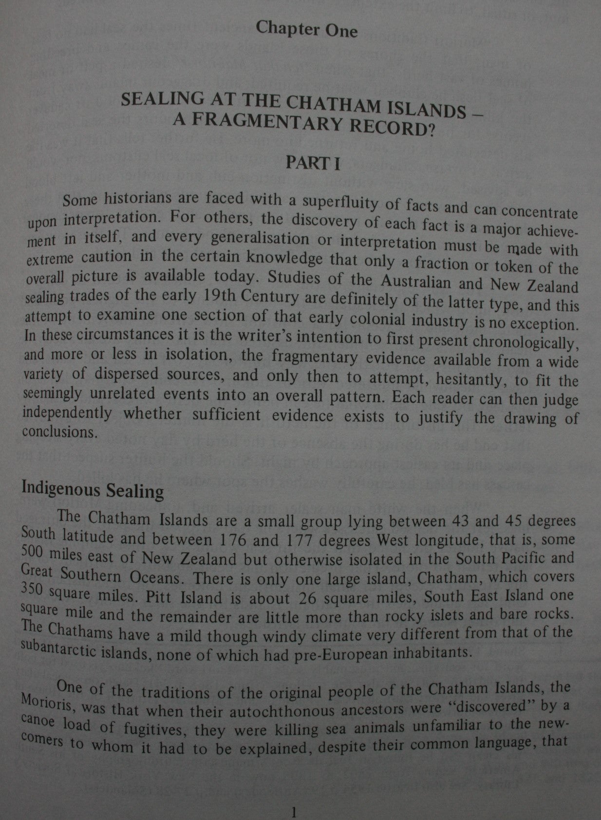 Whaling and Sealing at the Chatham Islands by Rhys Richards. First Edition. SCARCE.