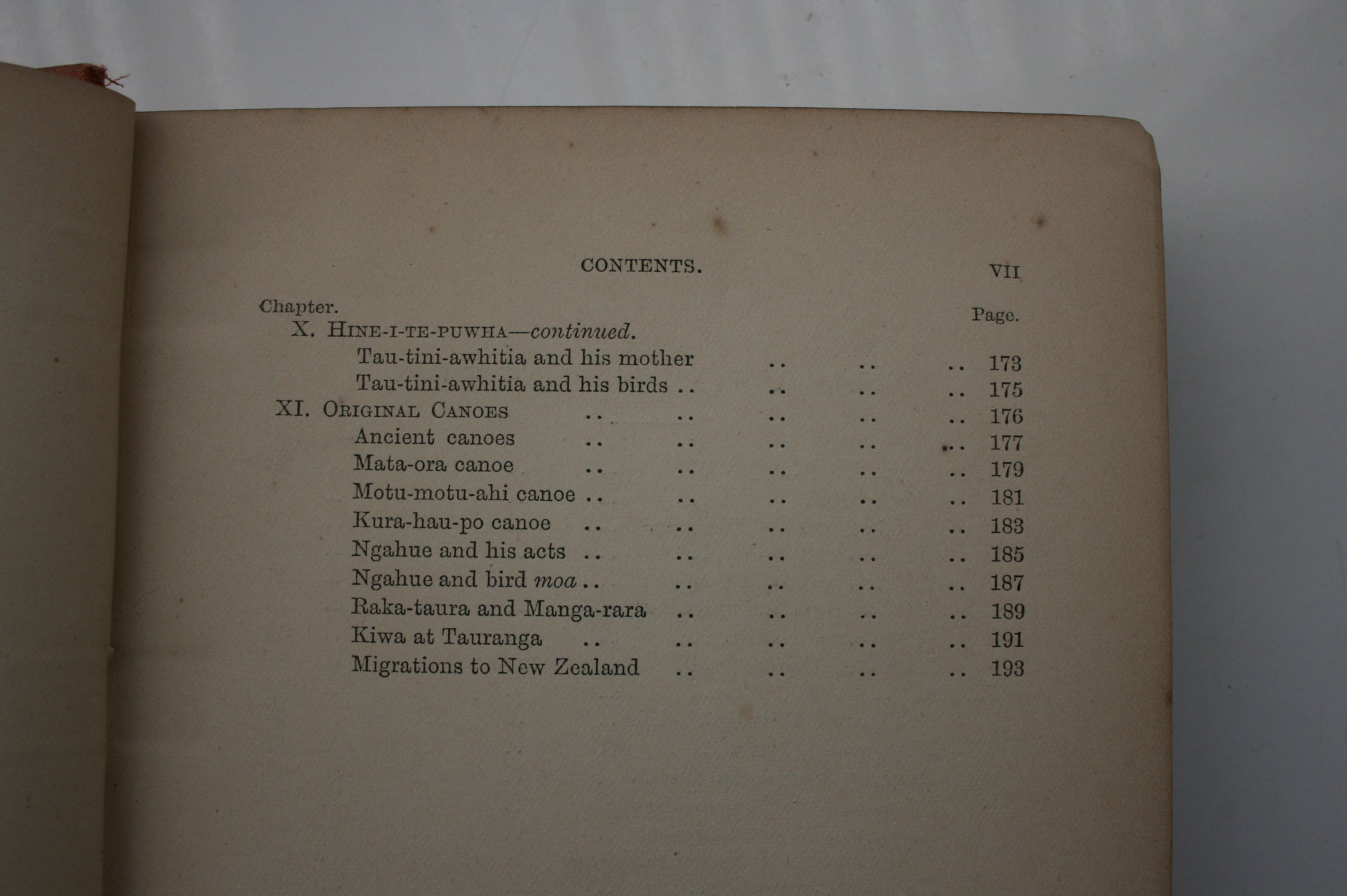 The Ancient History of the Maori, His Mythology and Traditions. Vol II. Horo-Uta OR Taki-Timu Migration. 1889. FIRST EDITION.