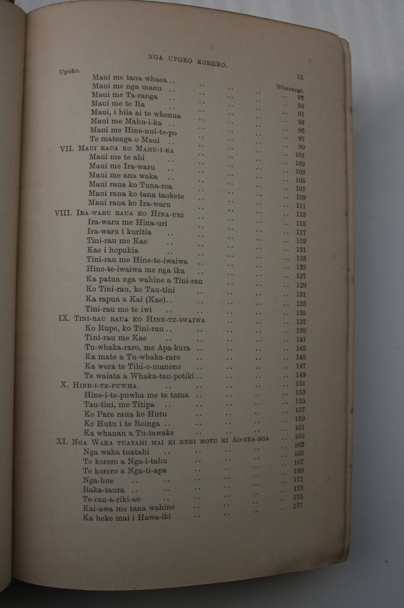 The Ancient History of the Maori, His Mythology and Traditions. Vol II. Horo-Uta OR Taki-Timu Migration. 1889. FIRST EDITION.