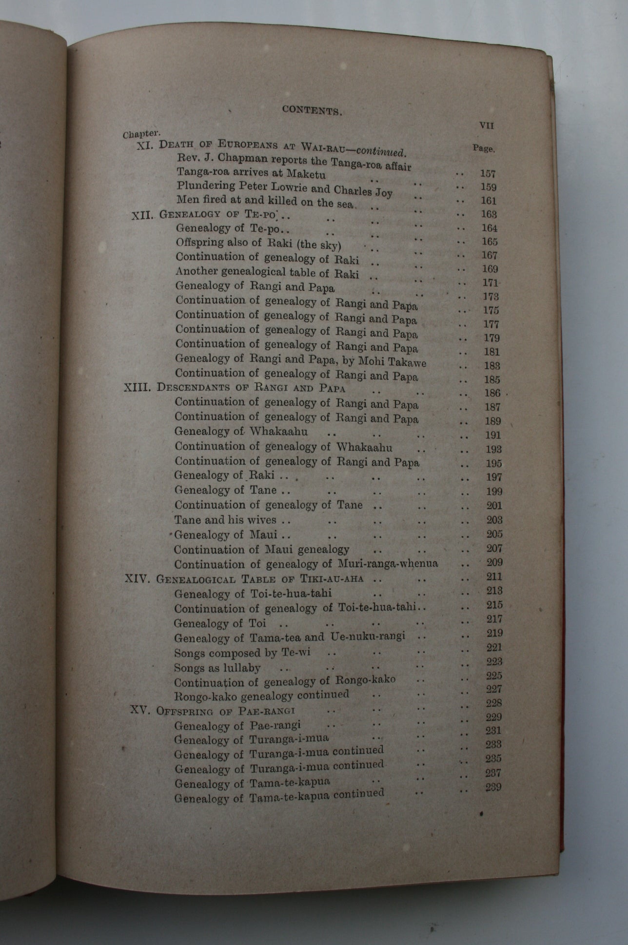 The Ancient History of the Maori, His Mythology and Traditions. Tai-Nui. Volume VI. FIRST EDITION 1890