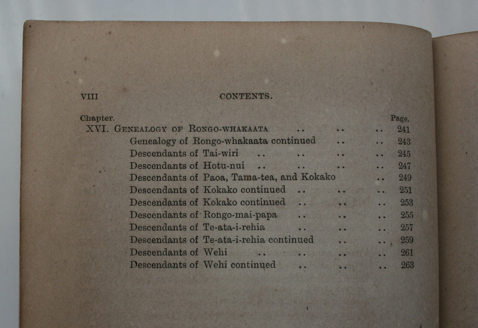 The Ancient History of the Maori, His Mythology and Traditions. Tai-Nui. Volume VI. FIRST EDITION 1890