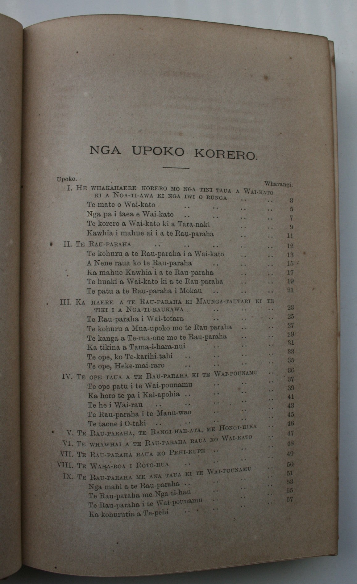 The Ancient History of the Maori, His Mythology and Traditions. Tai-Nui. Volume VI. FIRST EDITION 1890