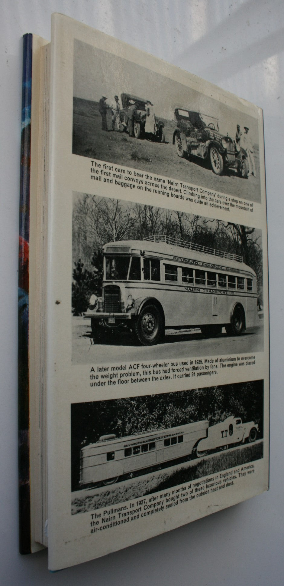 Nairn Bus to Baghdad. The Story of Gerald Nairn by J.S. Tullett. FIRST EDITION. VERY SCARCE.