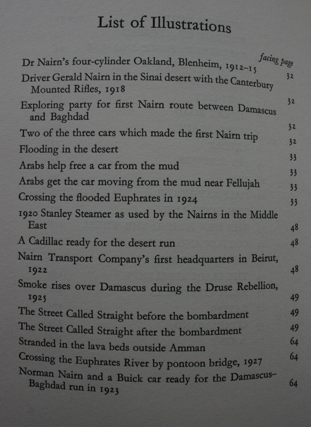 Nairn Bus to Baghdad. The Story of Gerald Nairn by J.S. Tullett. FIRST EDITION. VERY SCARCE.