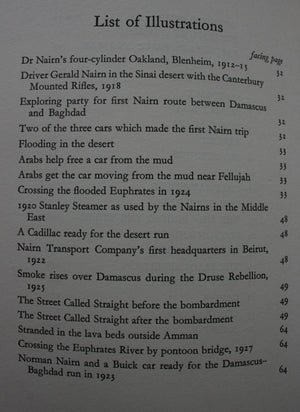 Nairn Bus to Baghdad. The Story of Gerald Nairn by J.S. Tullett. FIRST EDITION. VERY SCARCE.