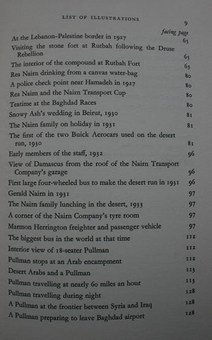 Nairn Bus to Baghdad. The Story of Gerald Nairn by J.S. Tullett. FIRST EDITION. VERY SCARCE.