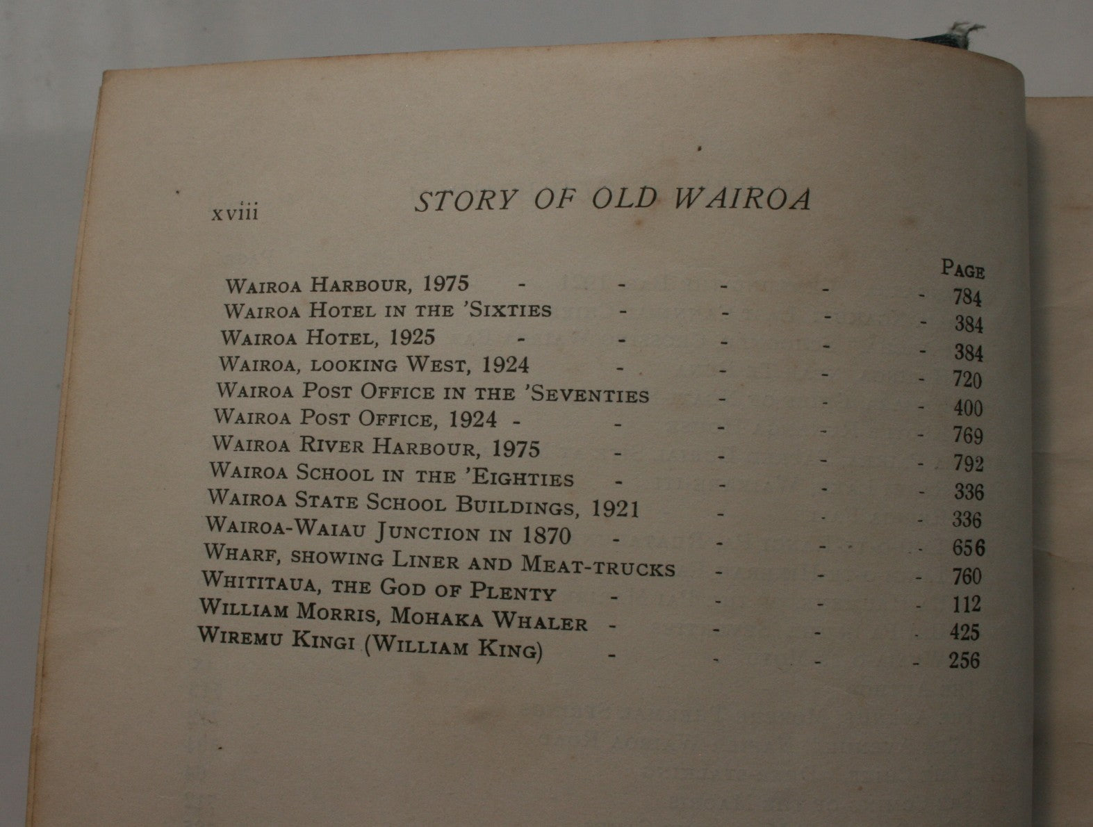 The Story of Old Wairoa and the East Coast, New Zealand, Or, Past, Present, and Future : a Record of Over Fifty Years' Progress. FIRST EDITION 1925.