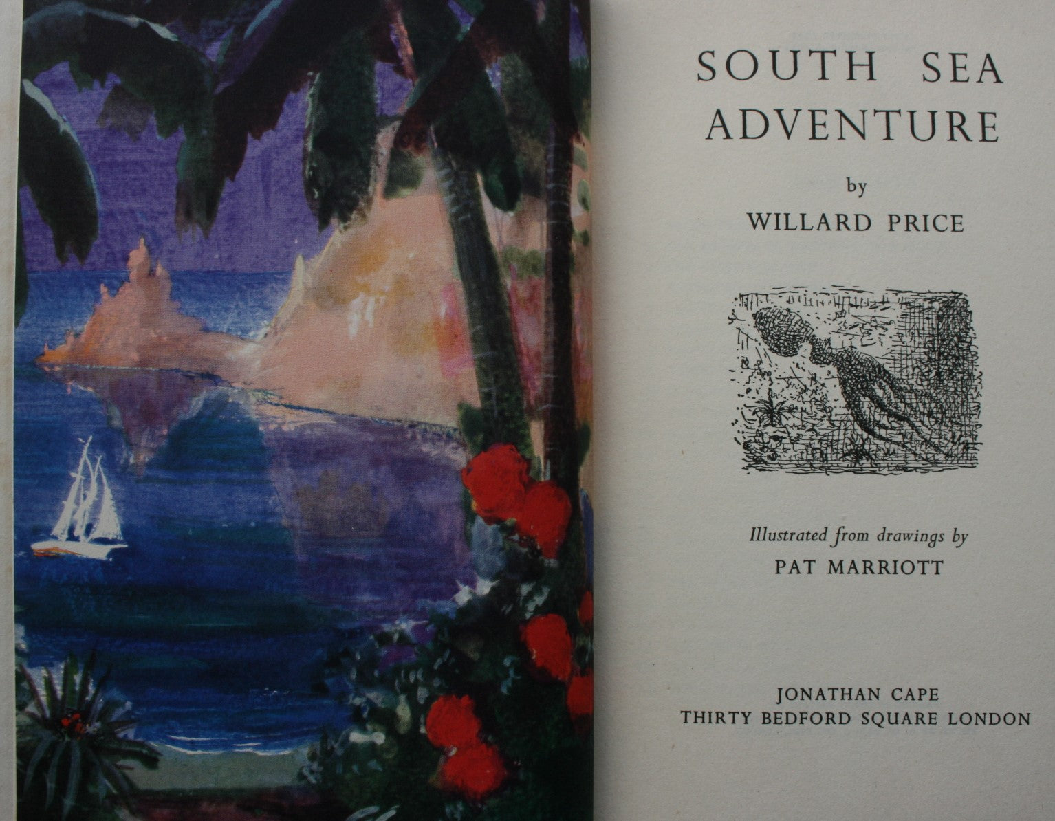 South Sea Adventure by Willard Price. 1954, First Edition