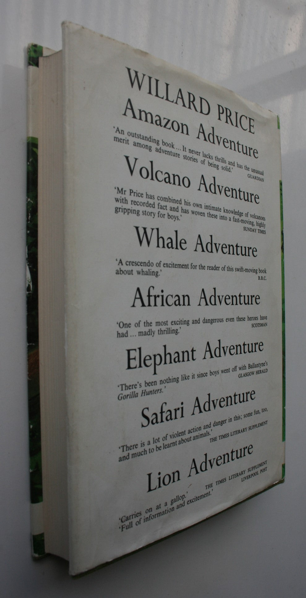 Gorilla Adventure by Willard Price. First Edition, first printing. VERY SCARCE.