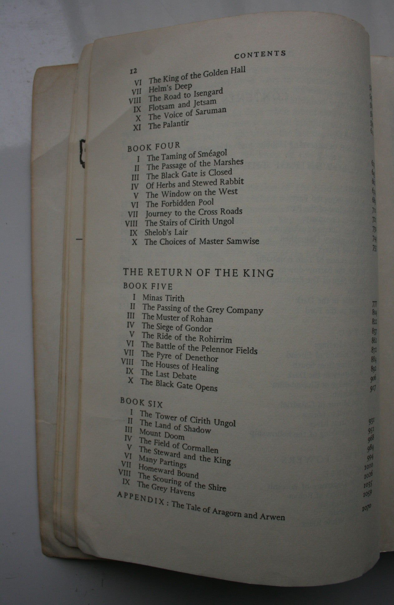 The Lord of the Rings. FIRST EDITION, first printing 1968. By J. R. R. Tolkien.