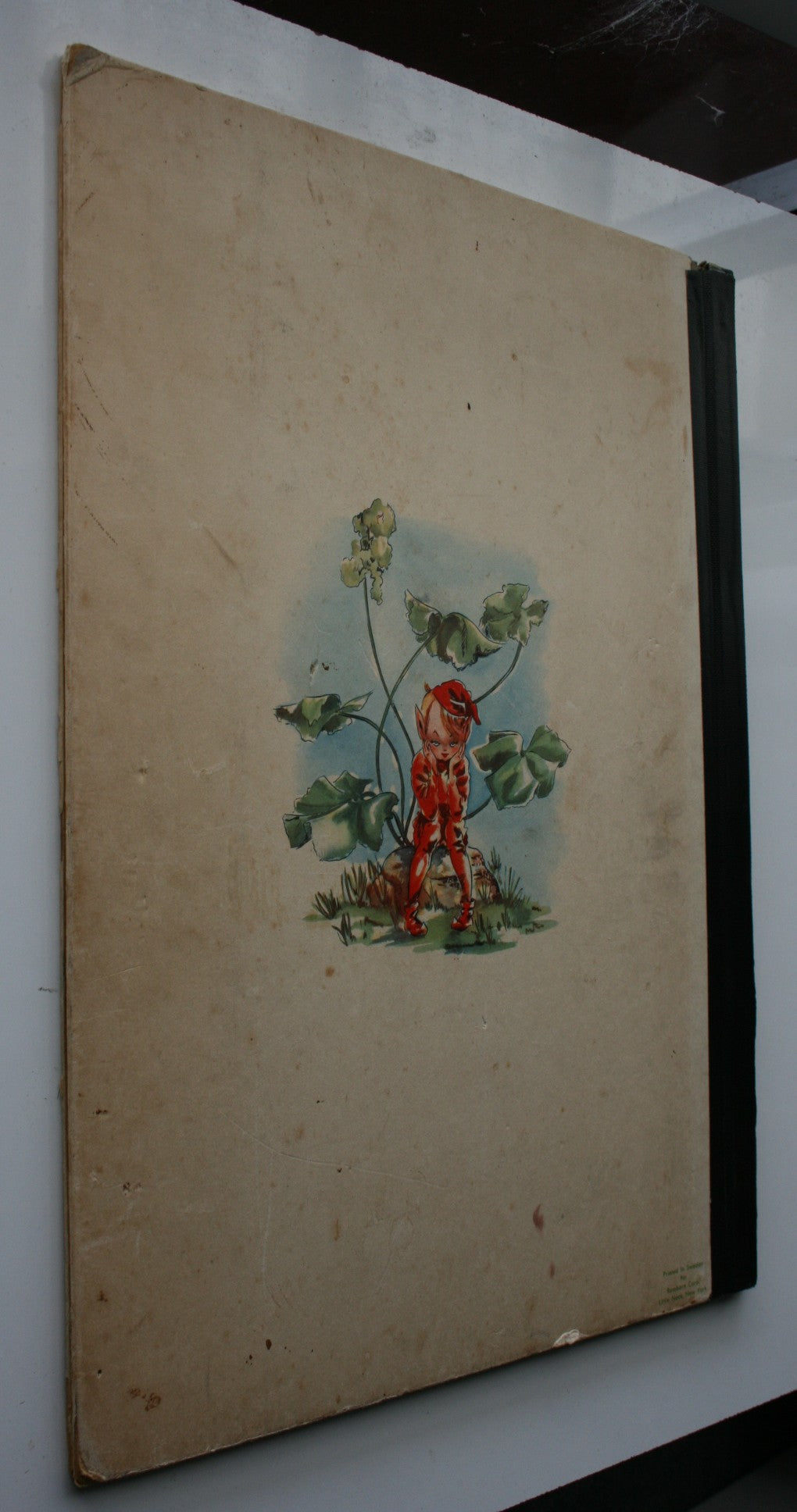 A Day In Fairy Land Story And Picture Book by Sigrid Rahmas. 47 X 35.5 cm Full page illustrations.