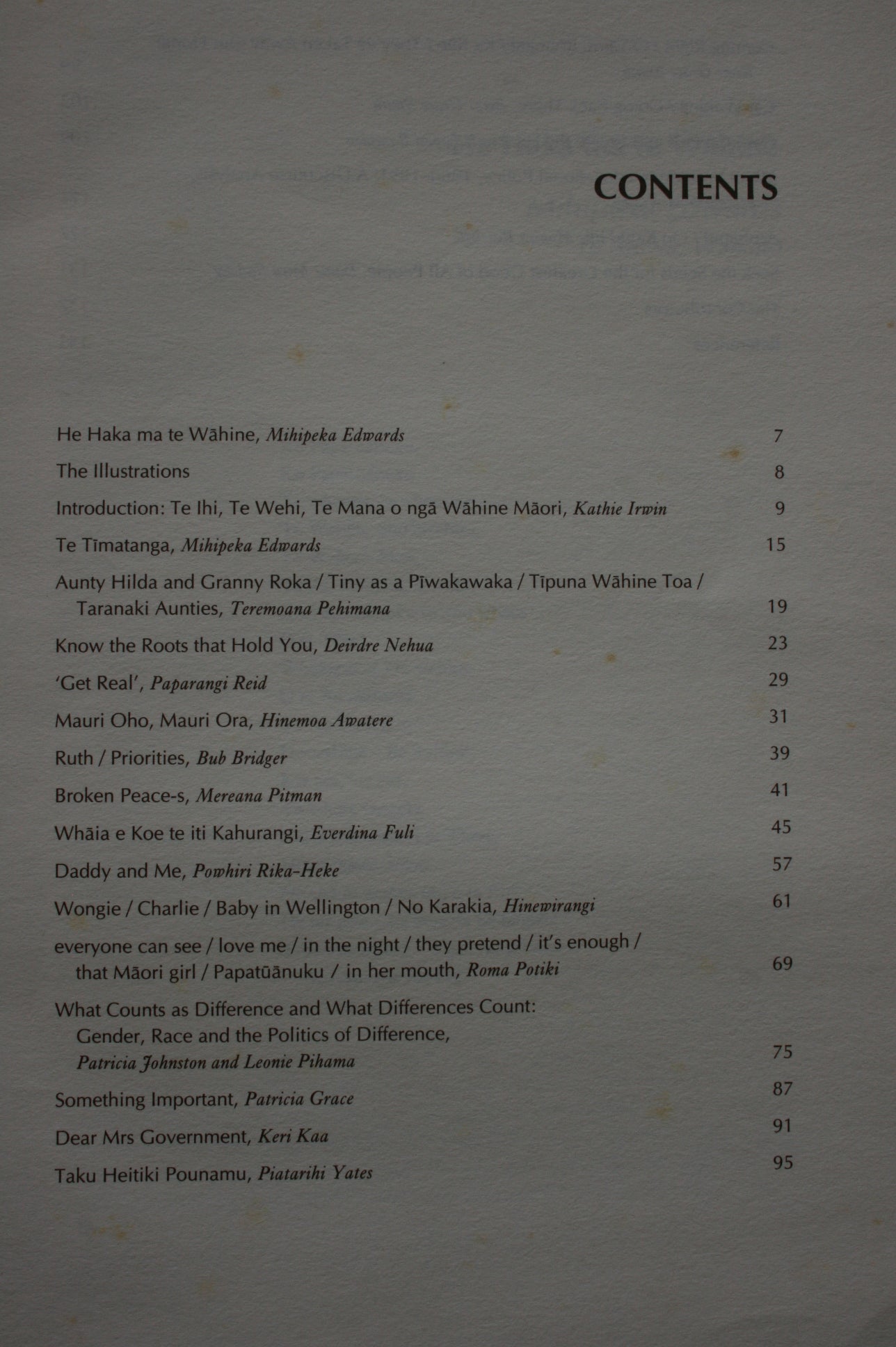 Toi Wahine: The Worlds of Maori Women, edited By Irwin, Ramsden, illustrated by Robyn Kahukiwa.