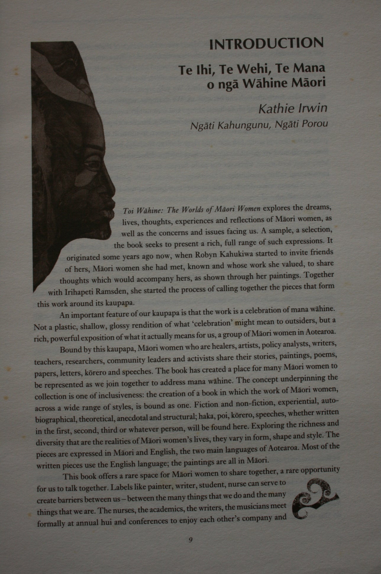 Toi Wahine: The Worlds of Maori Women, edited By Irwin, Ramsden, illustrated by Robyn Kahukiwa.