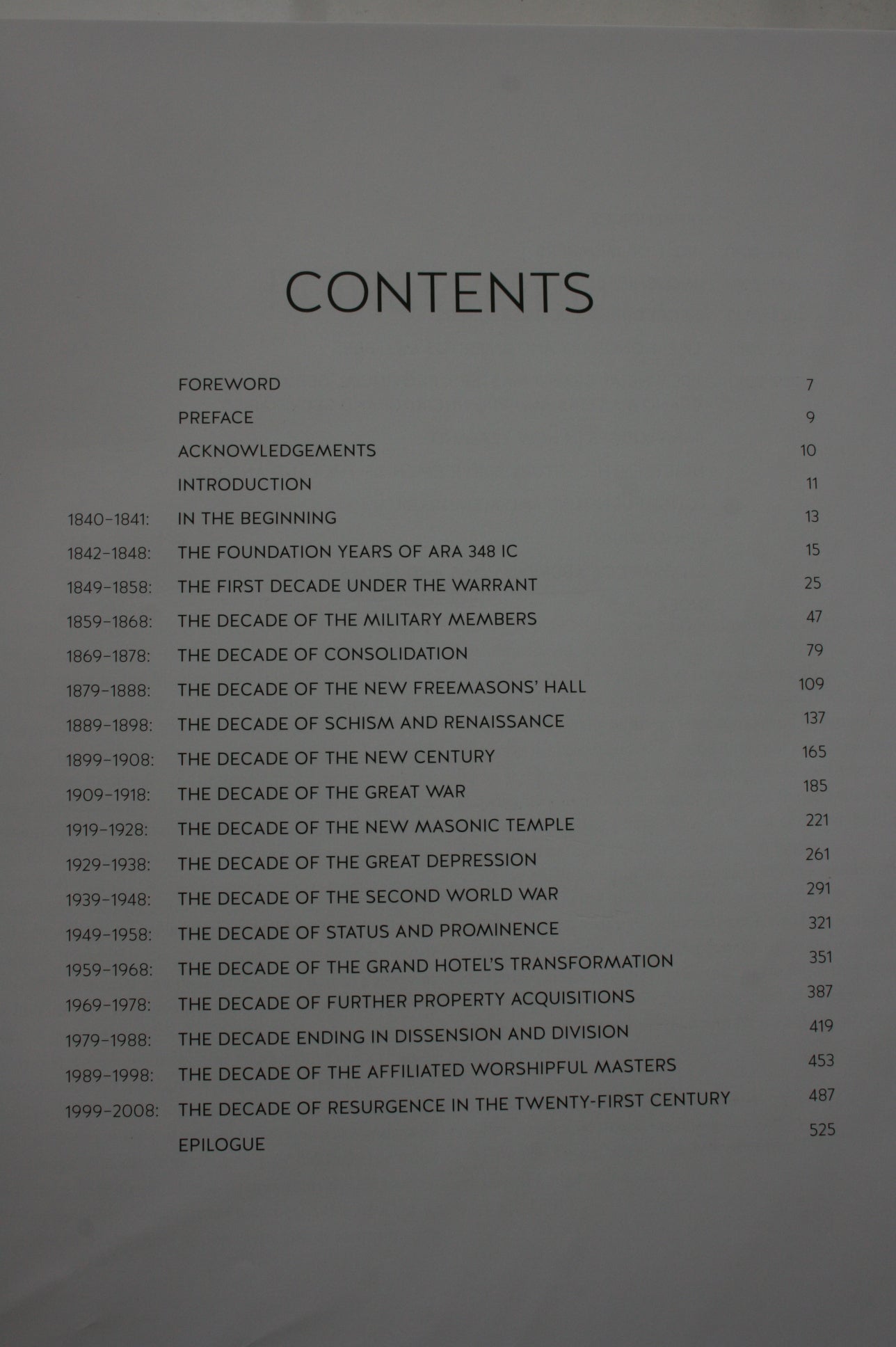 The Foundation Stone: A History of the Ara Lodge 348 IC 1842-2008