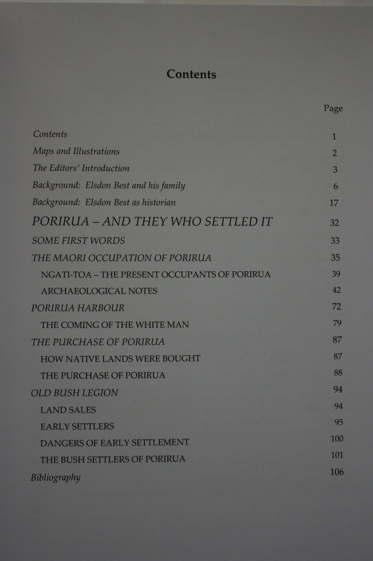 Best of Tawa : Porirua, and they who settled it : first published in the Canterbury times, 11 March 1914 to 1 July 1914 by Elsdon Best