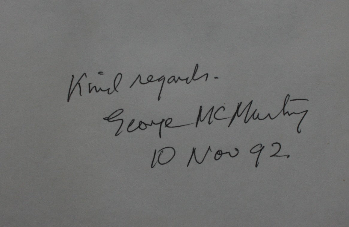 A Versatile Community The History of the Settlers of Central Moutere by George McMurtry. SIGNED BY AUTHOR.