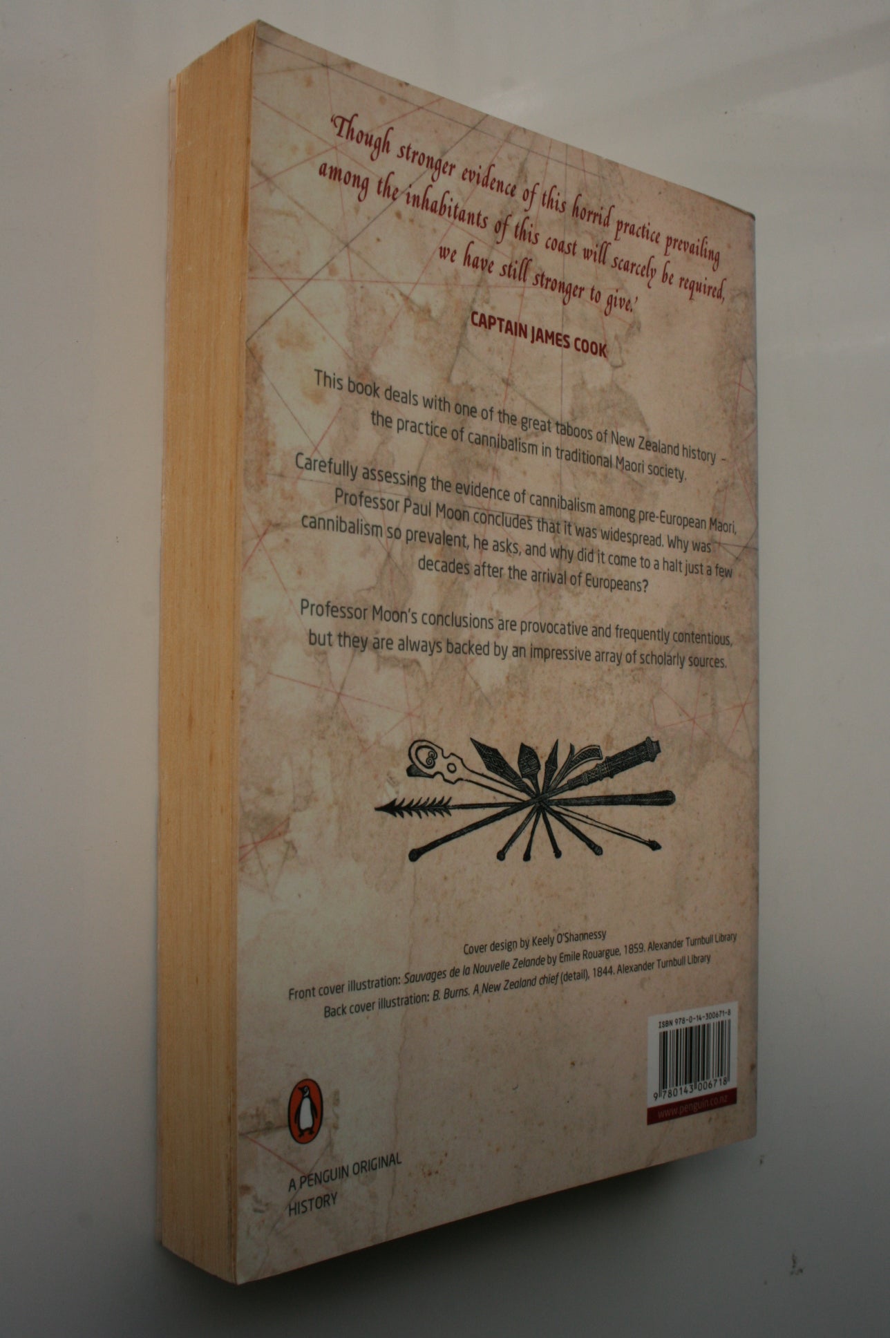 This Horrid Practice the Myth and Reality of Traditional Maori Cannibalism By Paul Moon.  VERY SCARCE. OUT OF PRINT.