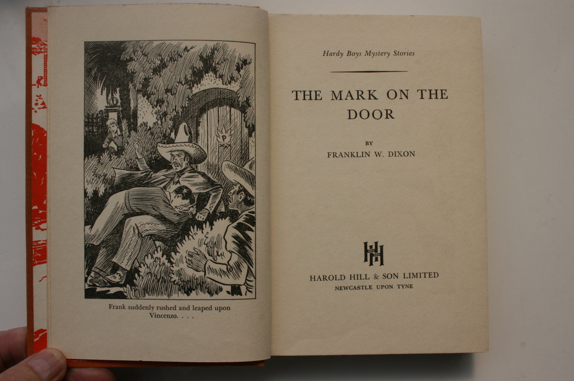 Two Hardy Boys First Editions. Vintage Hardbacks with jackets.