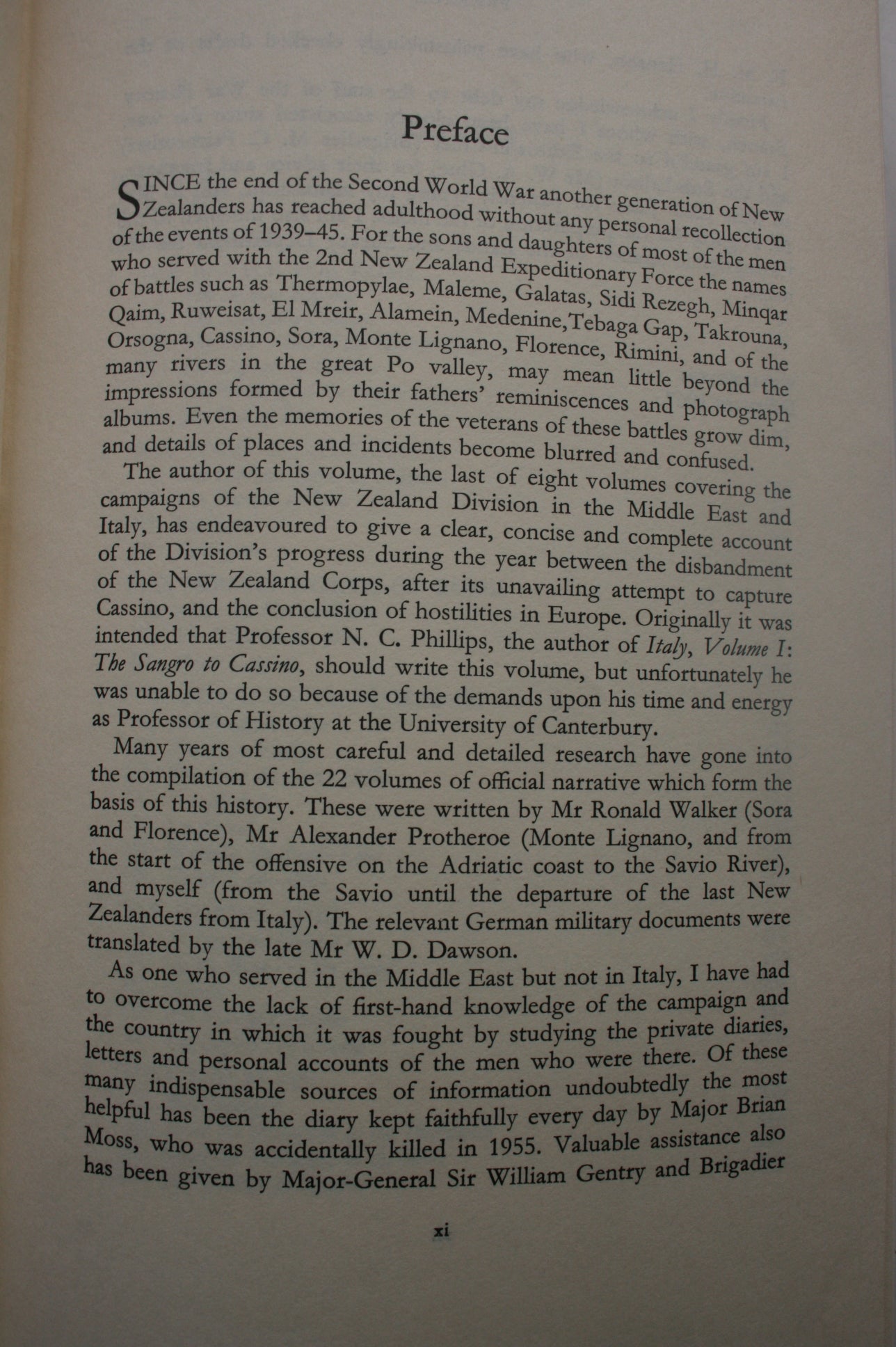 Italy Volume II. From Cassino to Trieste: Official History of New Zealand in the Second World War 1939-45. By W E Murphy.
