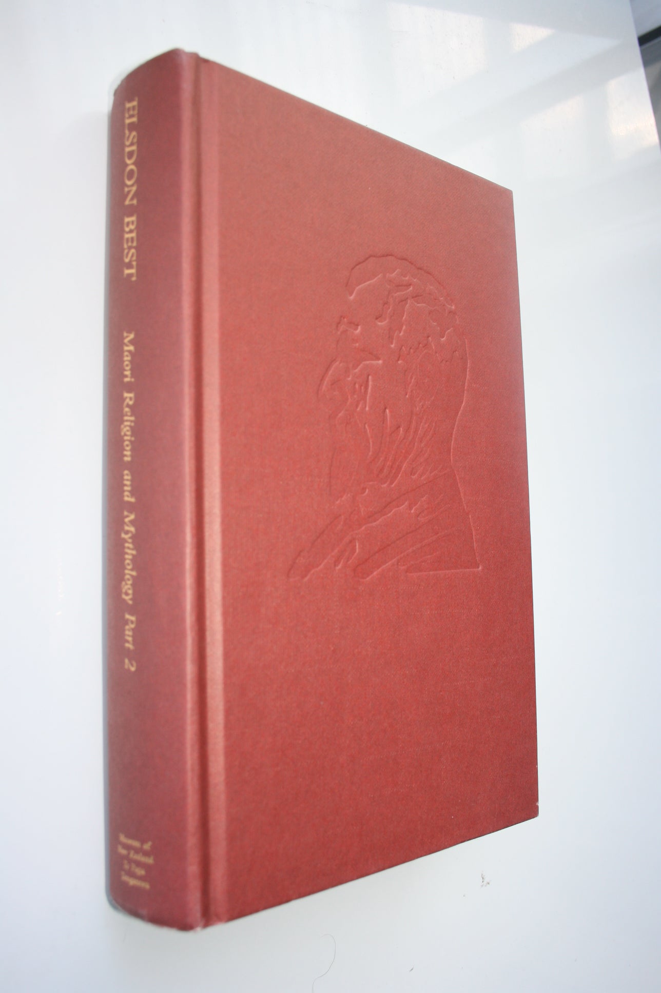 Maori Religion and Mythology: Being an account of the cosmogony, anthropogeny, religious beliefs and rites, magic and folk lore of the Maori folk of New Zealand. Part 2 by Elsdon Best.