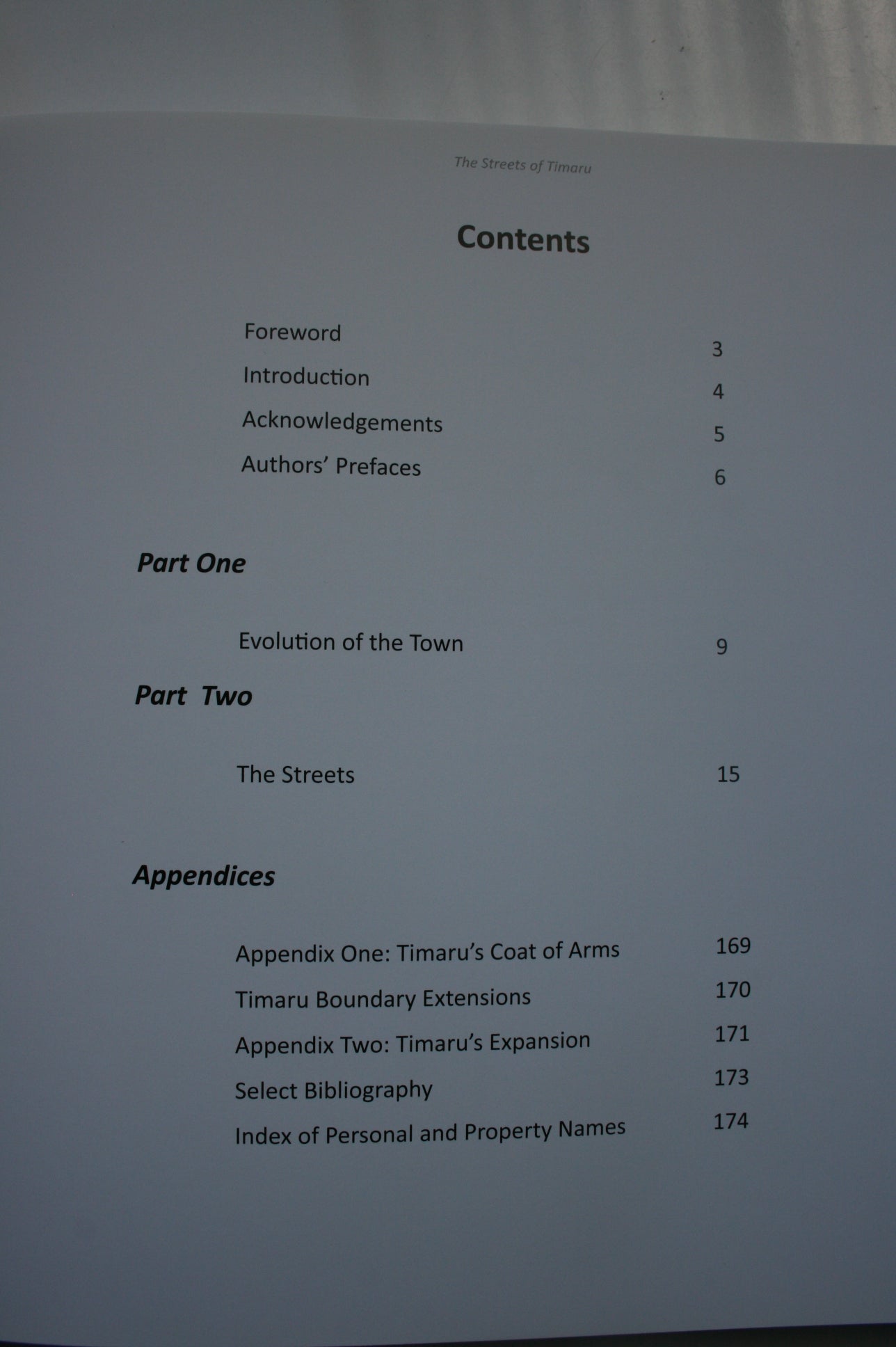 The Streets of Timaru by J B Hamilton.