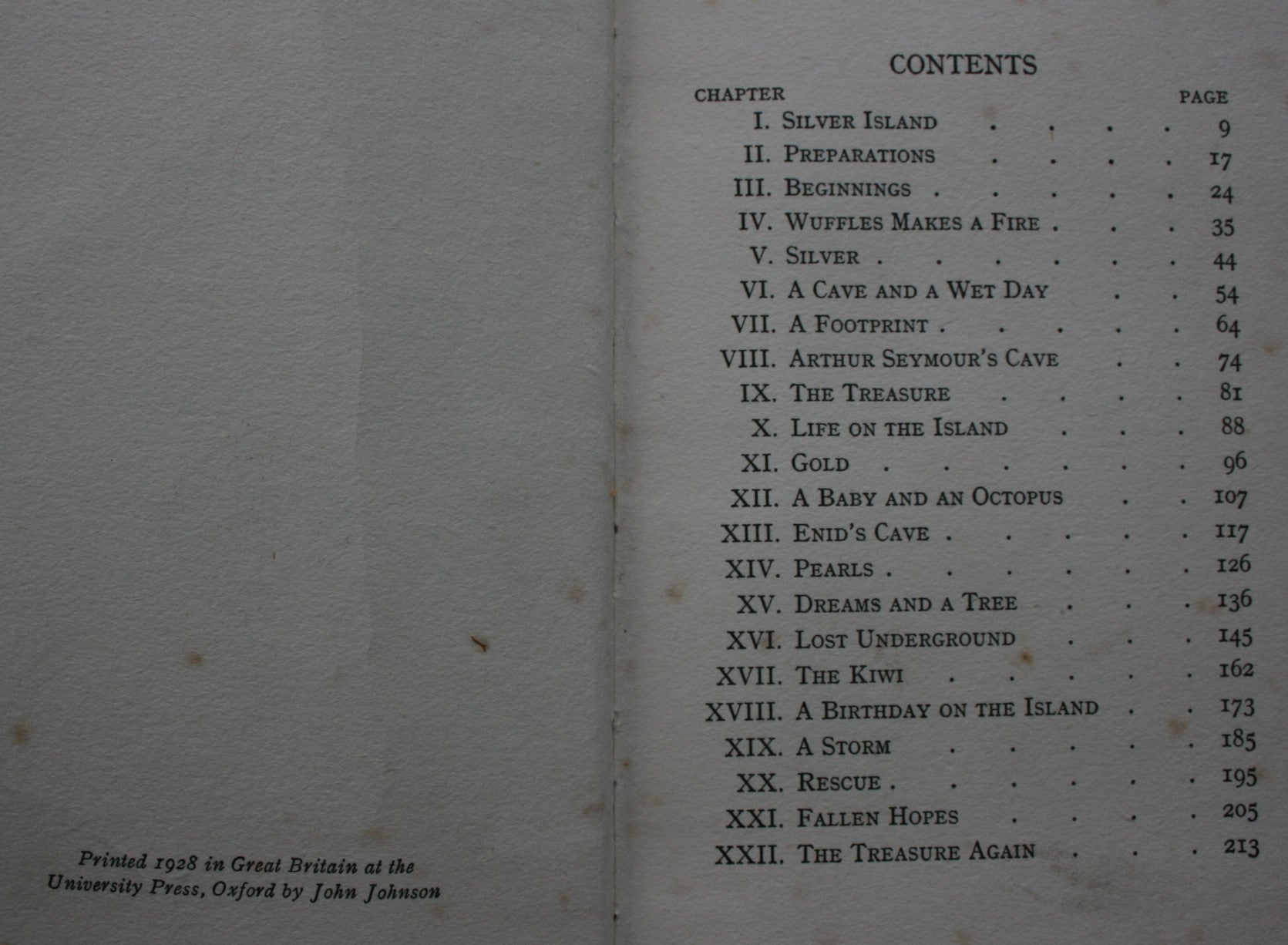 Silver island by Edith Howes. 1928, First Edition.