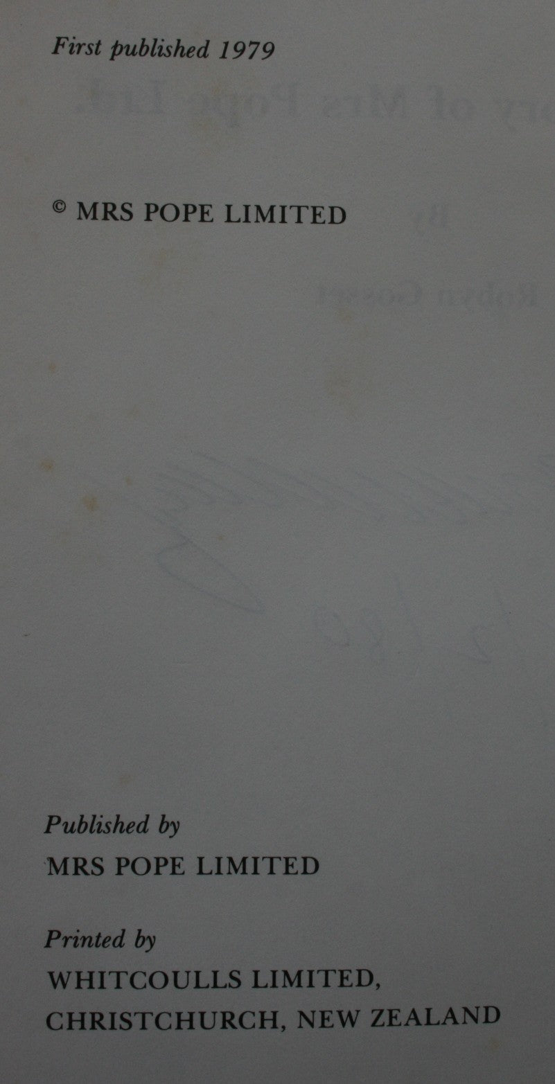 The History of Mrs Pope Ltd. SIGNED