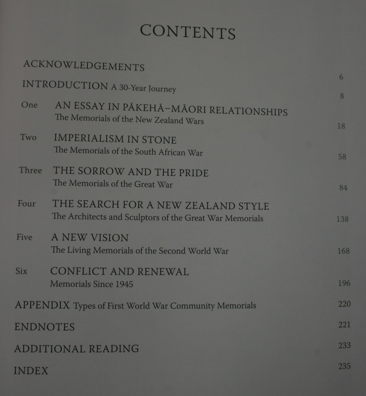 To the Memory New Zealand's War Memorials. HARDBACK by Jock Phillips.