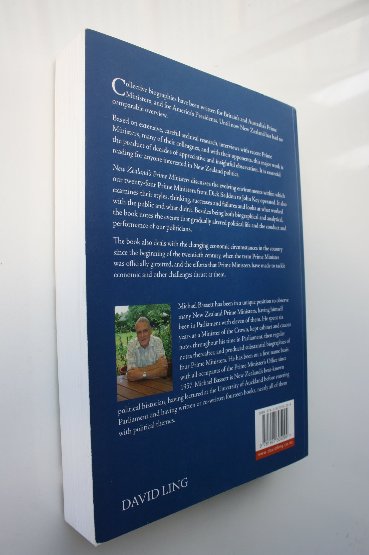 New Zealand's Prime Ministers: From Dick Seddon to John Key By Michael Bassett.