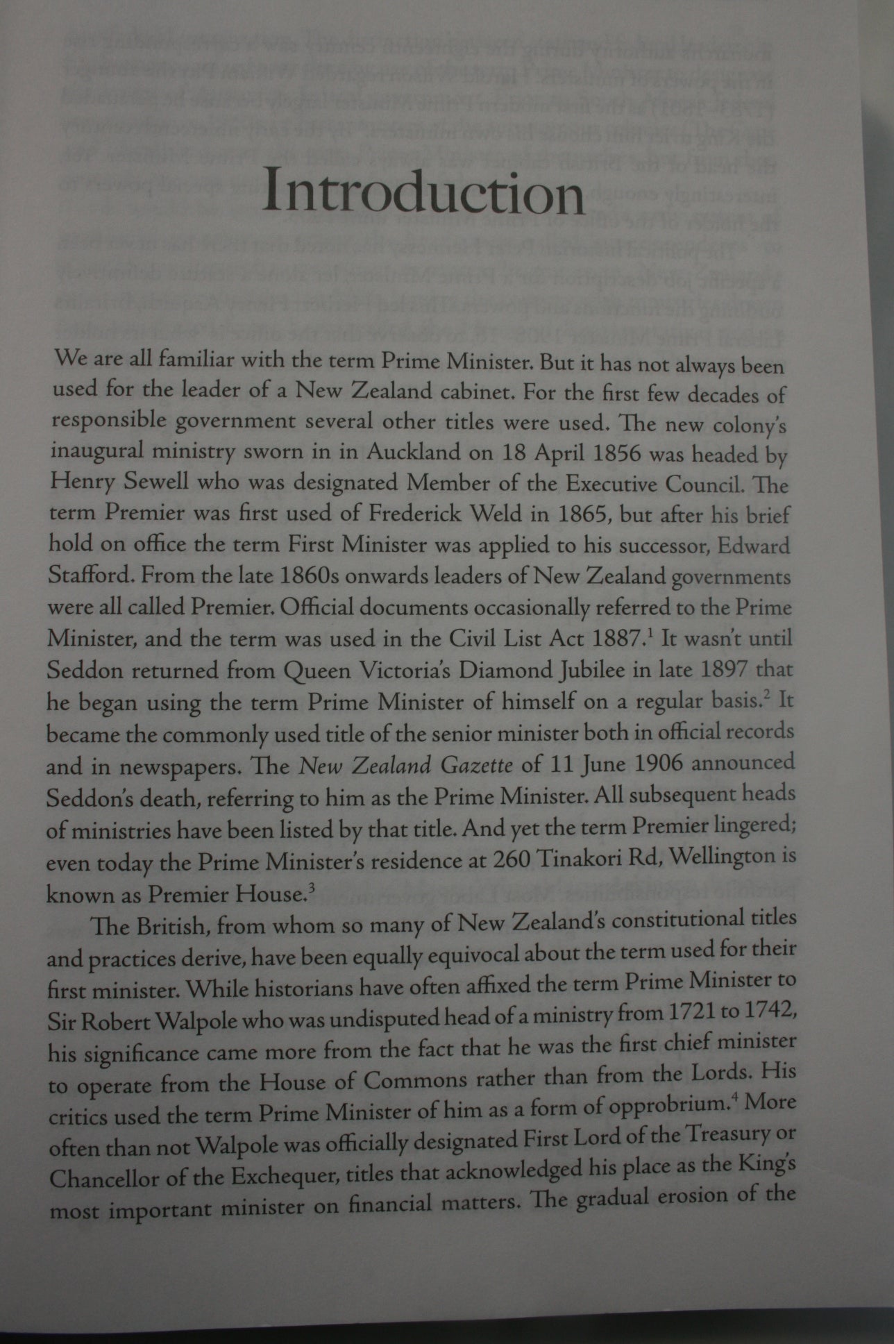 New Zealand's Prime Ministers: From Dick Seddon to John Key By Michael Bassett.