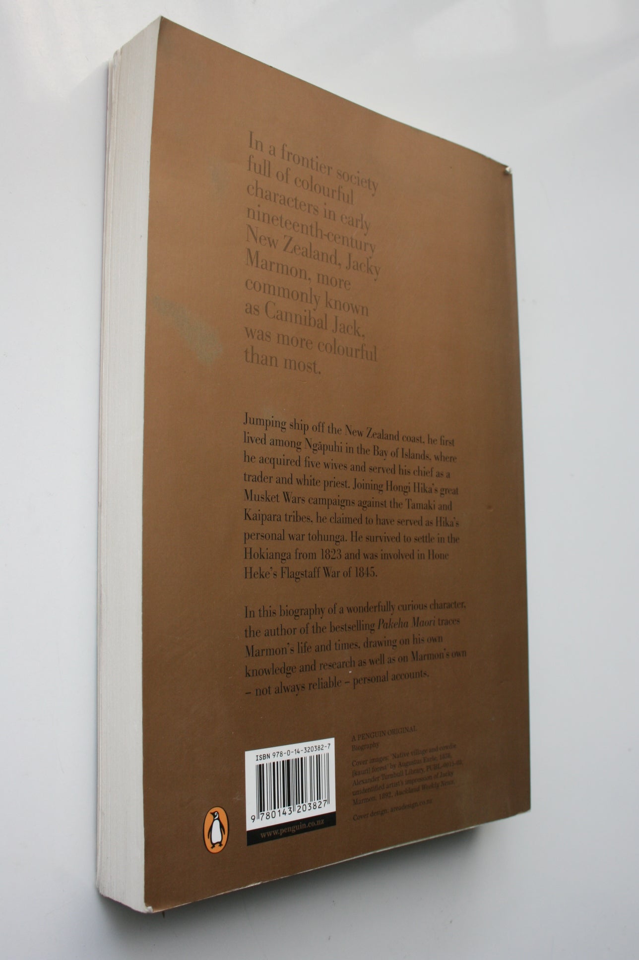 Cannibal Jack : The Life & Times of Jacky Marmon, a Pakeha-Maori by Trevor Bentley.