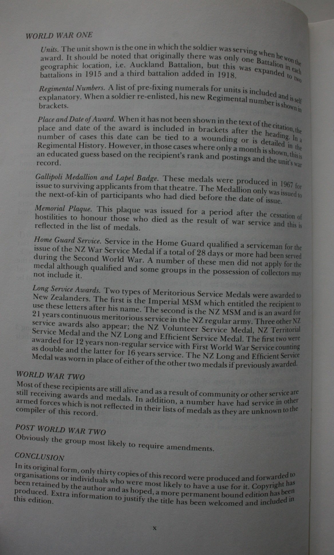 The Complete N.Z. Distinguished Conduct Medal: An Account of the New Zealand Recipients of the Distinguished Conduct Medal. By Alan Polaschek.