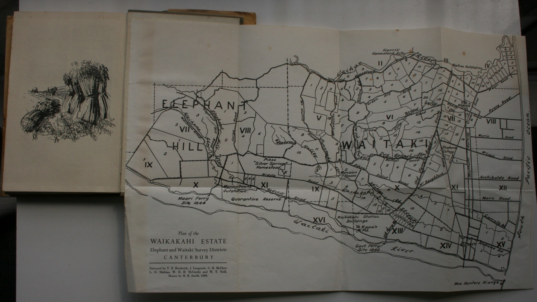 Land of Promise: The Story of Waikakahi by William Vance. SIGNED BY AUTHOR.