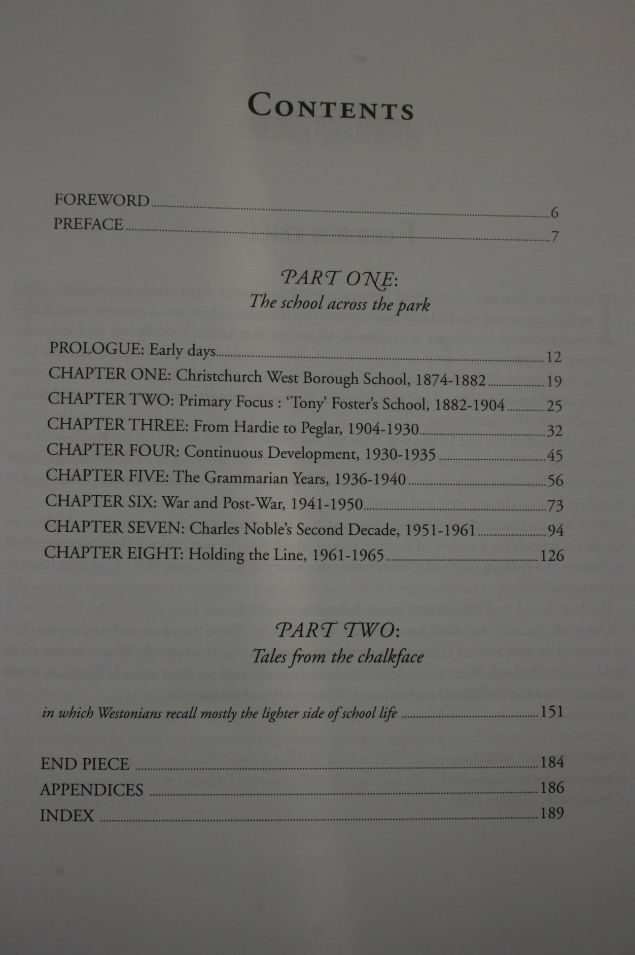 West! 1858-1966 A Social history of Christchurch West High School and its predecessors by Colin Amodeo. RARE.